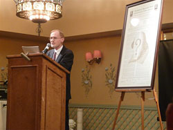 SAC chairman John Shahan, principal author of the 'Declaration of Reasonable Doubt,' reviews the history of the Declaration and reads from it